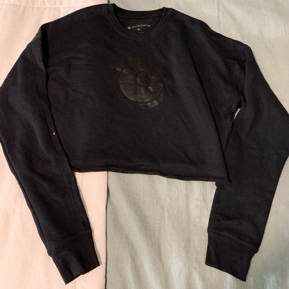 Cropped Pure Barre Sweatshirt